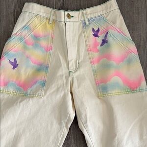 NEW Big Bud Press SUMMER DREAM airbrush Work Pants, Small